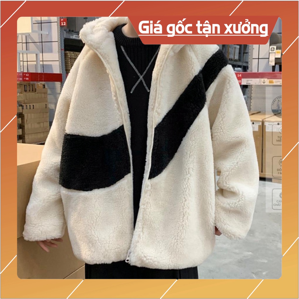 Áo khóa ngoài Lông Cừu Quảng Châu Trung Quốc thời thượng cứng cáp Hot Trend