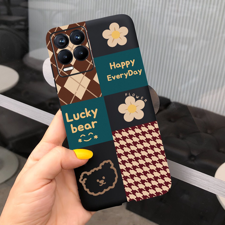 Ốp Điện Thoại TPU Dẻo Họa Tiết Hoạt Hình Dễ Thương Cho Realme 8 Pro 8Pro 4G Realme8 5G RMX3241 RMX3085 RMX3081
