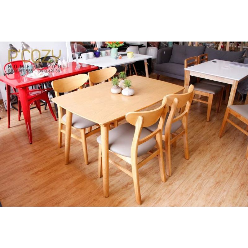 Bộ bàn ghế mango dùng trong gia đình - nhà hàng - quán ăn - cafe - trà sữa giá tại xưởng