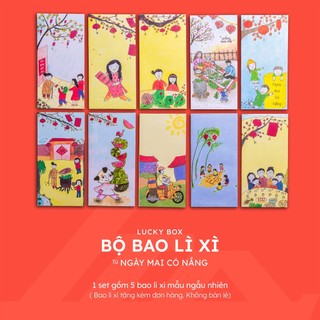 Bao lì xì nắng Lata tết nguyên đán 2023