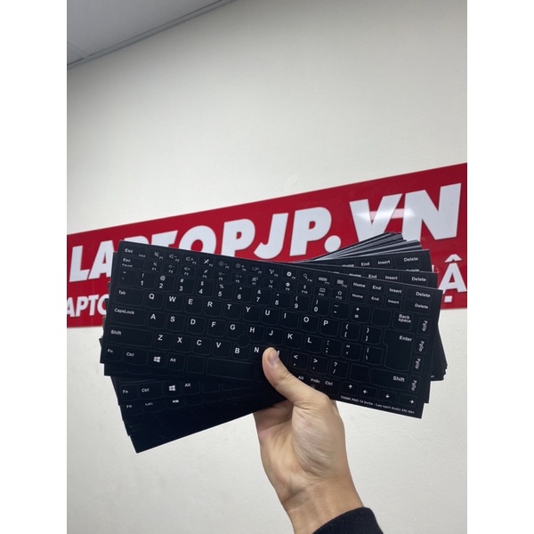 Miếng dán phím chuẩn US cho các dòng laptop nhật