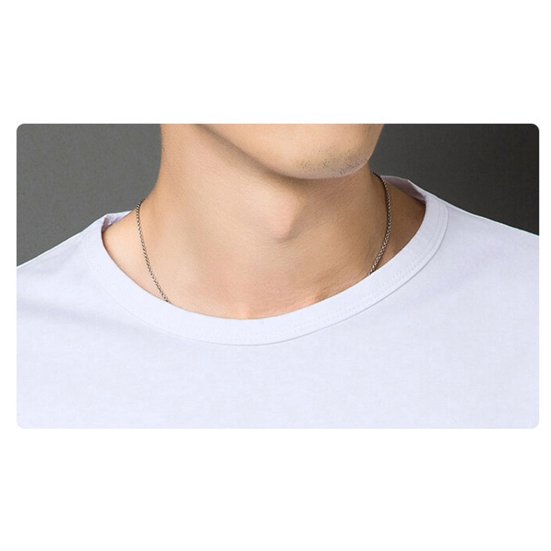 Áo Thun Tay Dài Cổ Tròn Thoáng Khí In Chữ Thời Trang Cho Nam