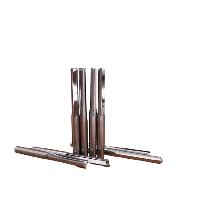 Mũi CNC phá gỗ cắt hai me thẳng CNC lọng 2D cốt 4mm lưỡi dài 22mm 32mm cắt gỗ thịt vật liệu cnc