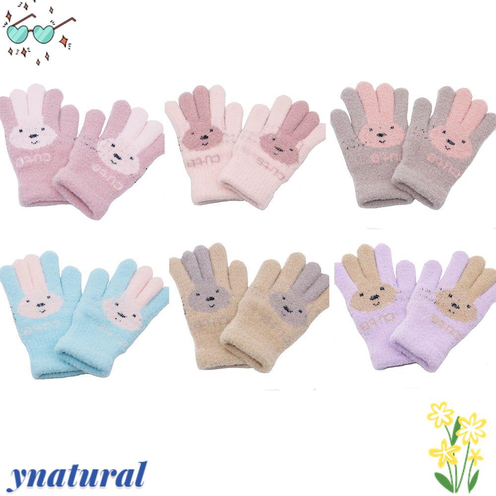 Găng Tay Giữ Ấm Mùa Đông Hình Thỏ Dễ Thương Cho Bé Gái