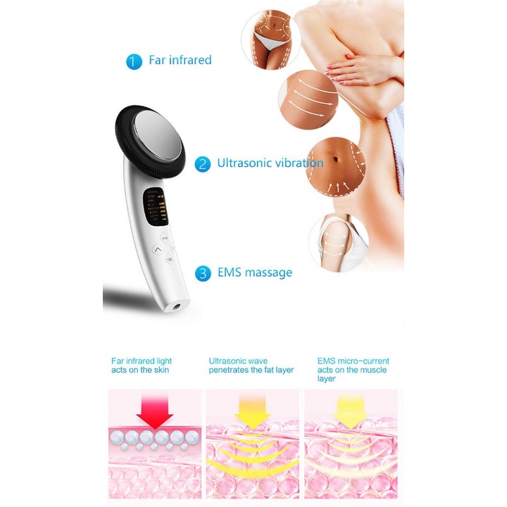 Dụng cụ giảm béo, massage siêu âm hồng ngoại BINZIM - Home and Garden