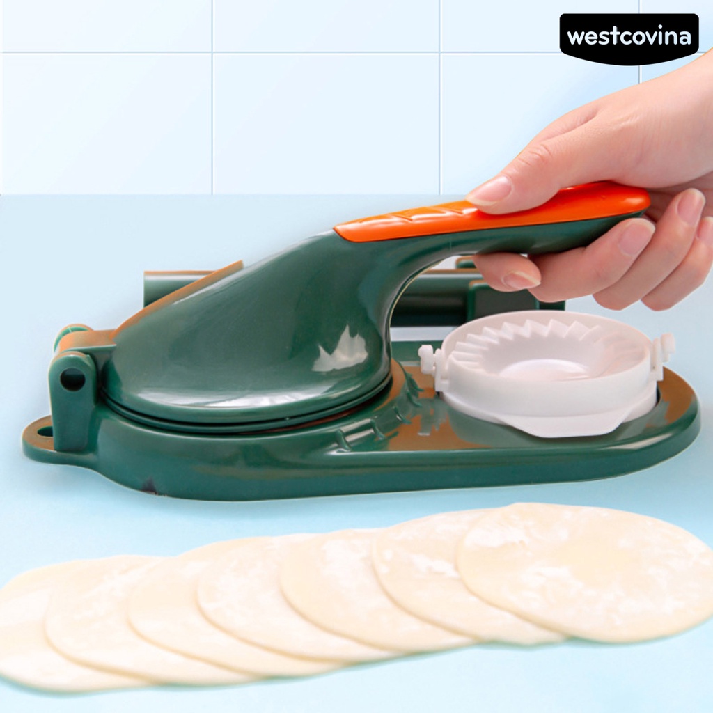 [WEST]⚘Dụng Cụ Làm Há Cảo Bằng Nhựa Không BPA Chống Văng Tiết Kiệm Sức Lực Thiết Kế Lõm