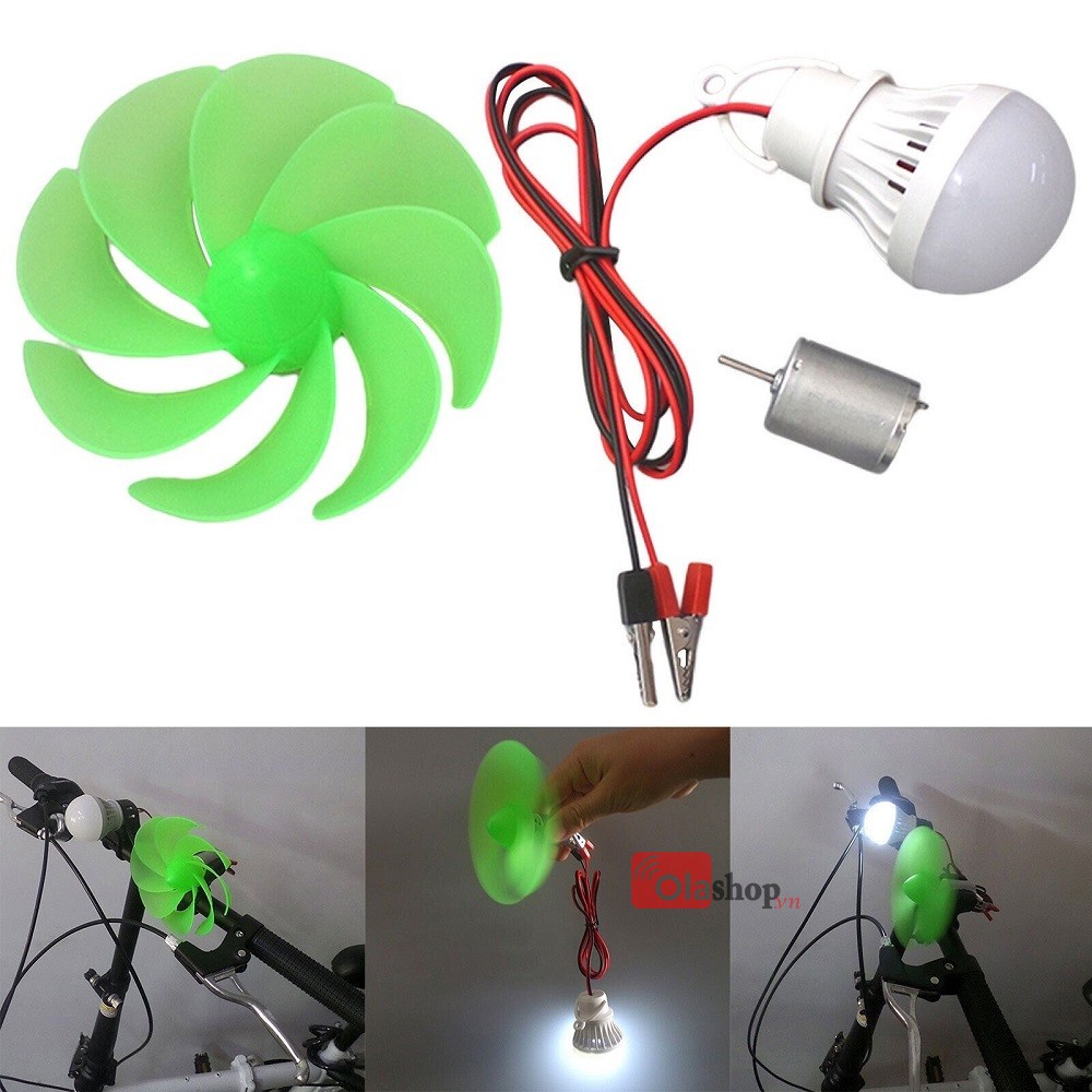 Máy phát điện mini tuabin gió V2 Pro