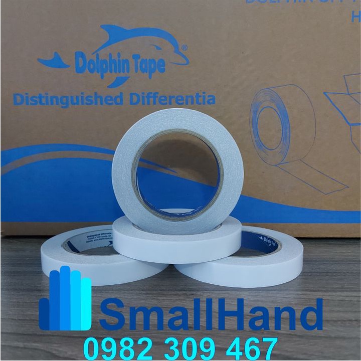 Băng dính hai mặt siêu dính Dolphin  – Băng keo 2 mặt siêu dính