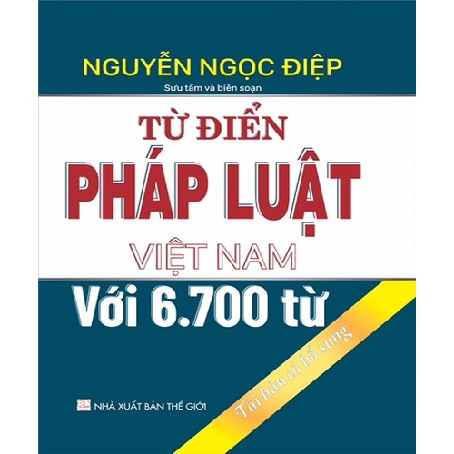 Sách - Từ Điển Pháp Luật Việt Nam Với 6.700 Từ