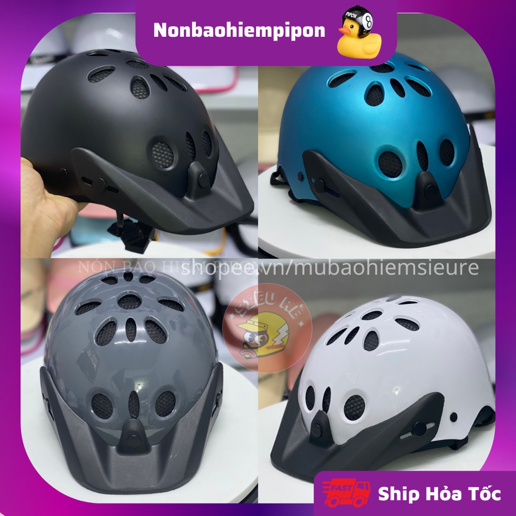 Mũ bảo hiểm nửa đầu MM-AIR helmet ( Chính Hãng ) thể thao 5B cao cấp , Nón bảo hiểm thể thao cá tính nam nữ đủ màu