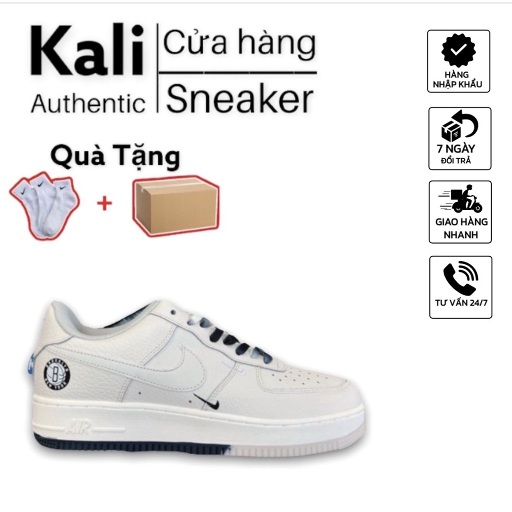 Giày Air Force 1 màu be sữa,AF1 âm dương hàng đẹp dành cho nam nữ dễ phối đồ siêu hot