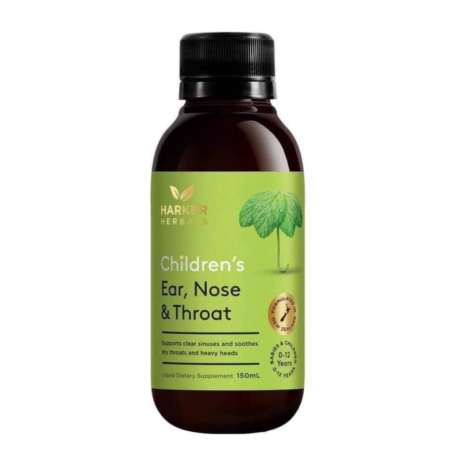 Siro thảo dược Harker Herbals xanh lá hông NewZealand 100ml và 150ml các loại cho bé Mamababyvn -Chính Hãng