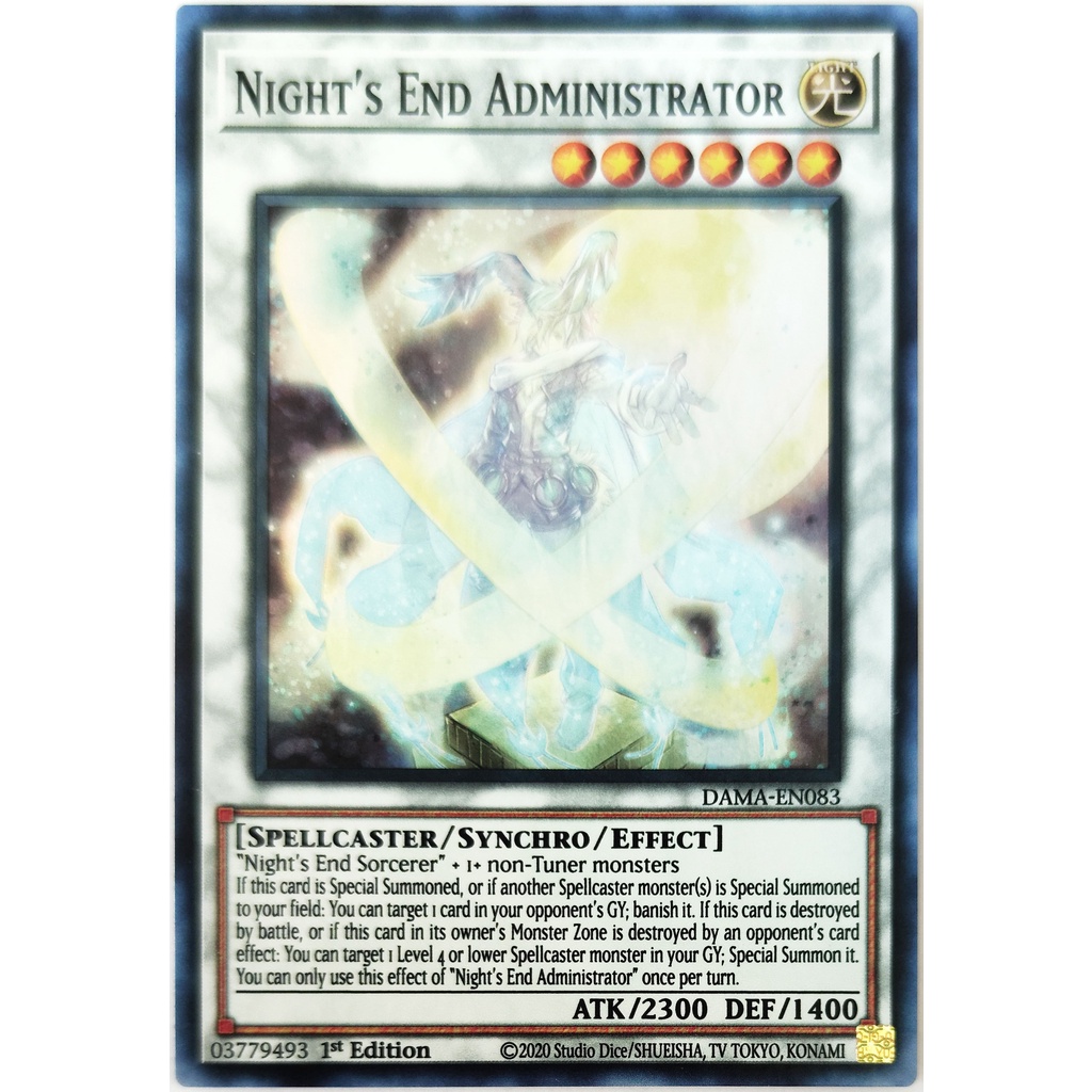 [Thẻ Yugioh] Night's End Administrator |EN| Super Rare