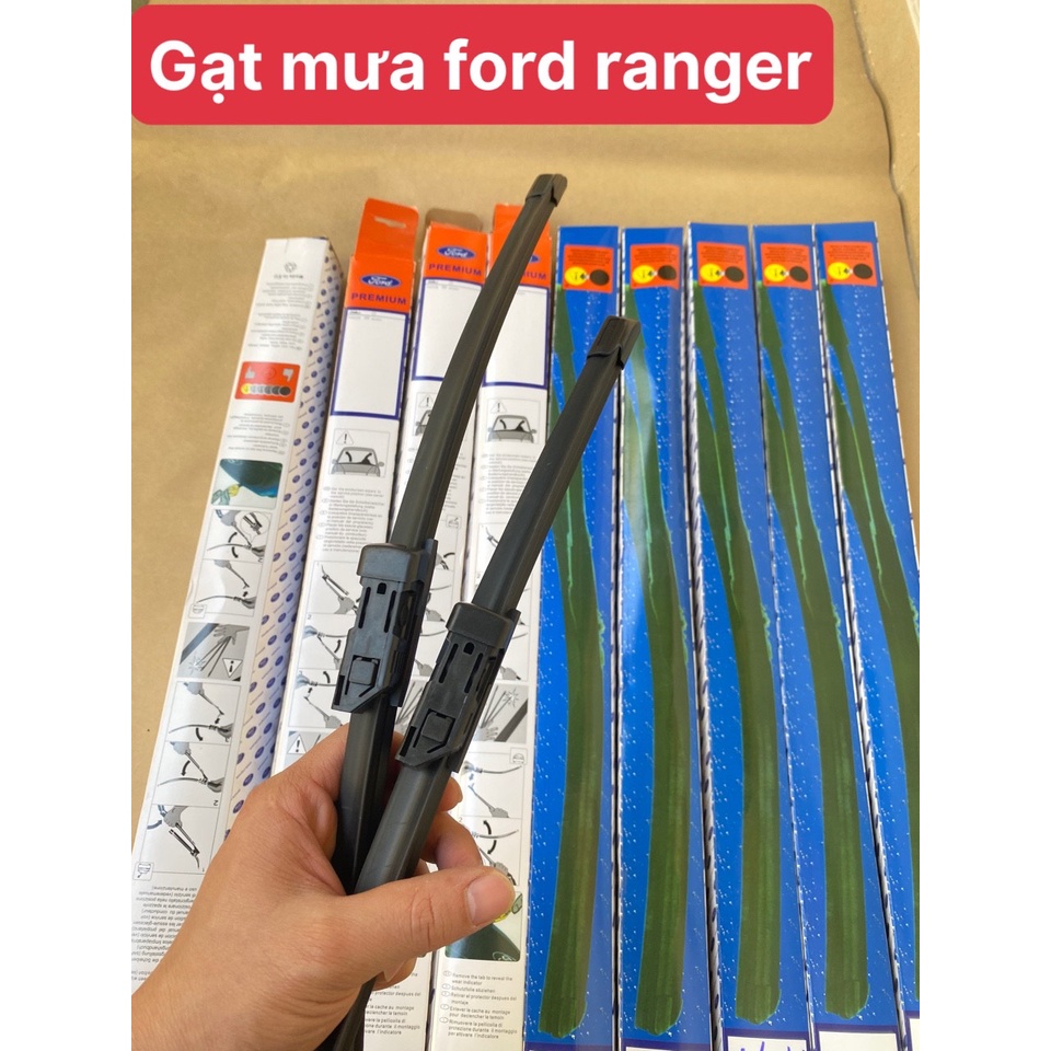 Đôi Gạt mưa ô tô Sillicone mềm theo xe FORD RANGER ❗CHÍNH HÃNG❗