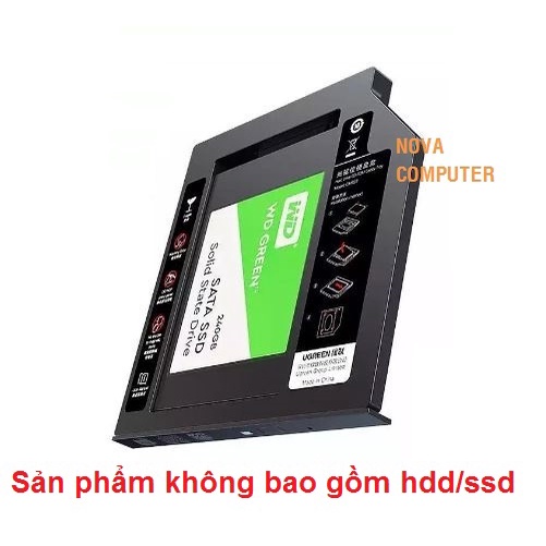 Khay ổ cứng Laptop CADDY BAY 9.5mm UGREEN 70657