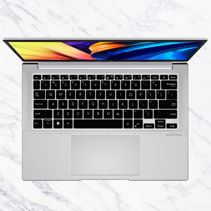 Miếng Dán Bảo Vệ Bàn Phím Laptop ASUS Vivobook 14 14X OLED 2022 X1405 X1402ZA X1402 X1403ZA X1403Z X1403 2022 14 inch Bằng Silicon Mềm