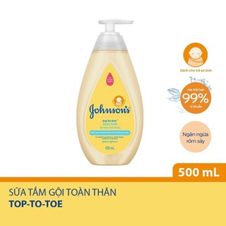 Sữa tắm gội Johnson Baby Top-To-Toe 500ml