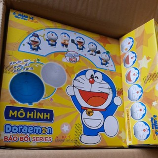 Bóng Doraemon kẹo gum hương cam Lotte ( có mô hình doraemon xinh xắn bên trong )