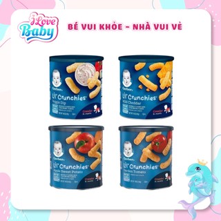Bánh ăn dặm Gerber lùn Lil Crunchies hình que 42g
