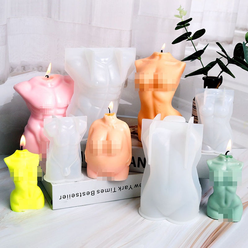 Khuôn Silicone Làm Nến Thơm diy Kích Thước Lớn