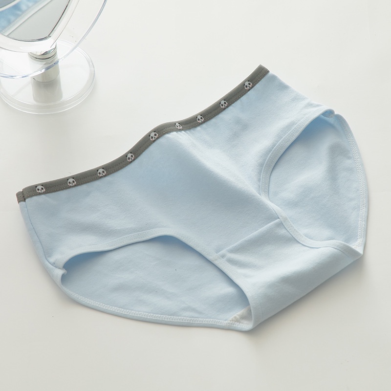 [Thanh Lý] quần si lit nữ Cotton mịn cạp hình dễ thương KIMCHIBIKINI quần xip nữ cute mềm mại xinh đẹp QL072