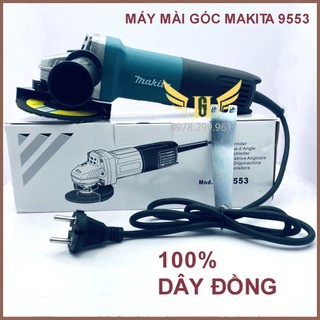 Máy mài, máy cắt cầm tay Ma.kita 9553B (Tặng kèm 1 đá cắt và 1 đá mài loại tốt)