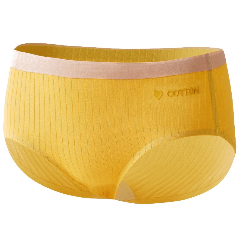 Quần lót nữ cotton kiểu trơn nhiều màu co dãn tốt 137