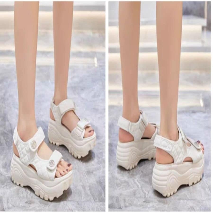 SANDAL ĐẾ GỒ QUAI DÁN HÀNG XỊNN
