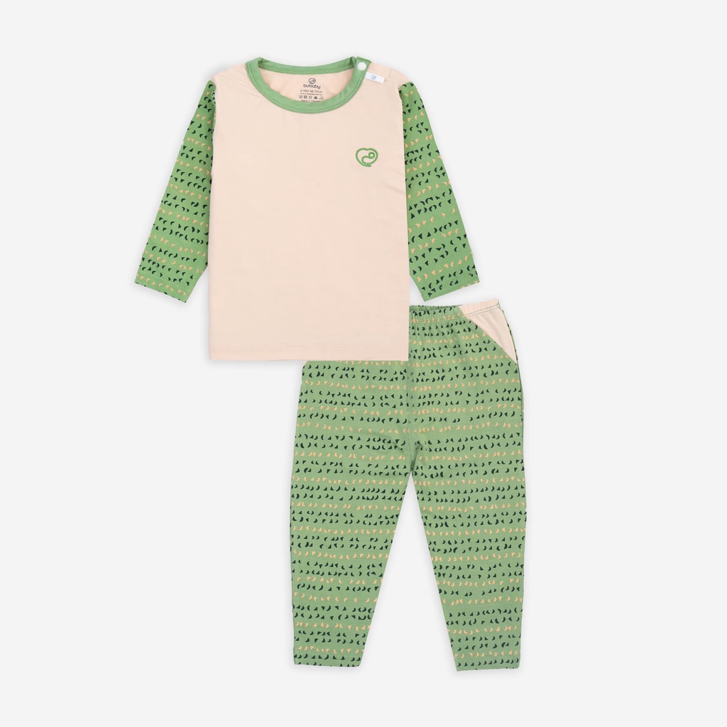 Bộ đồ dài BU Bambus cho bé - BU Baby