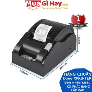 Máy in mini in nhiệt in hóa đơn gprinter 5890xiii giá rẻ - muagihay