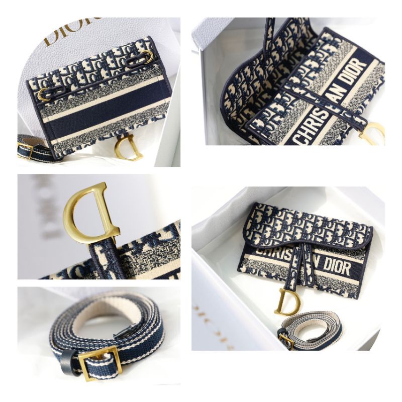 Túi đeo chéo nữ(đeo ngực&amp; cầm tay)D.I cực đẹp sz20cm