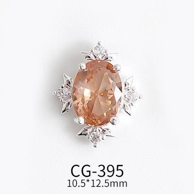 Charm nail mẫu mới trái tim đính đá phối màu hot trend 2023