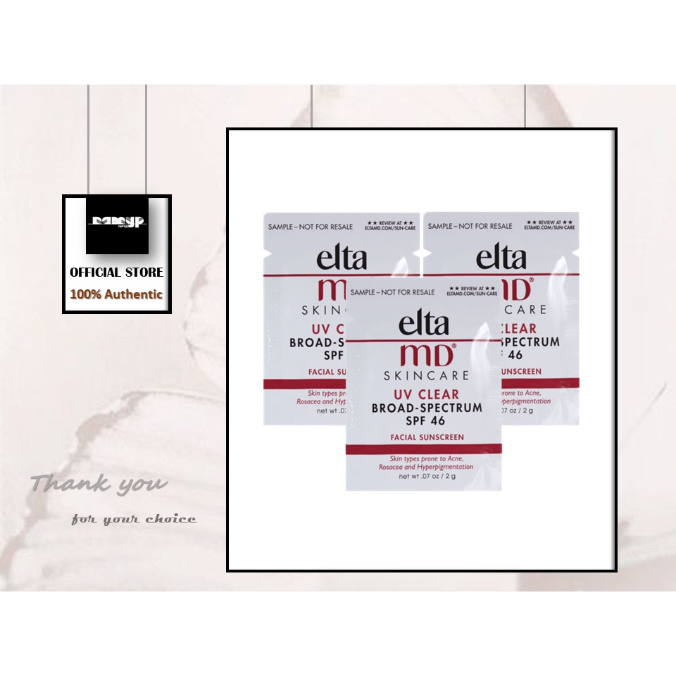 Mẫu thử Kem Chống Nắng Đều Màu Da elta MD UV Clear Broad-Spectrum SPF46 2G