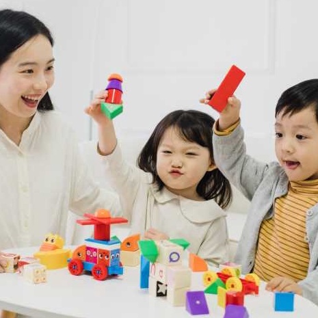 Đồ chơi lắp ráp giáo dục từ tính Logic Alilo Magnetic Building Blocks - Stack & Smile, bộ khối xây dựng từ tính cho trẻ