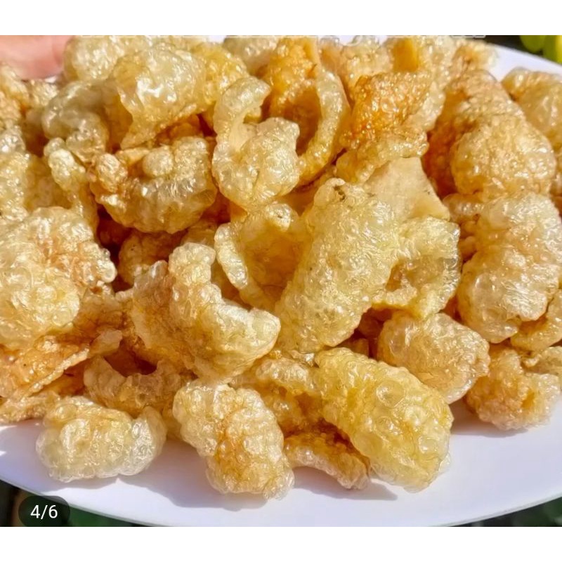 1KG DA HEO CHIÊN GIÒN KHÔNG TẨM GIA VỊ _HÀNG MỚI NGON