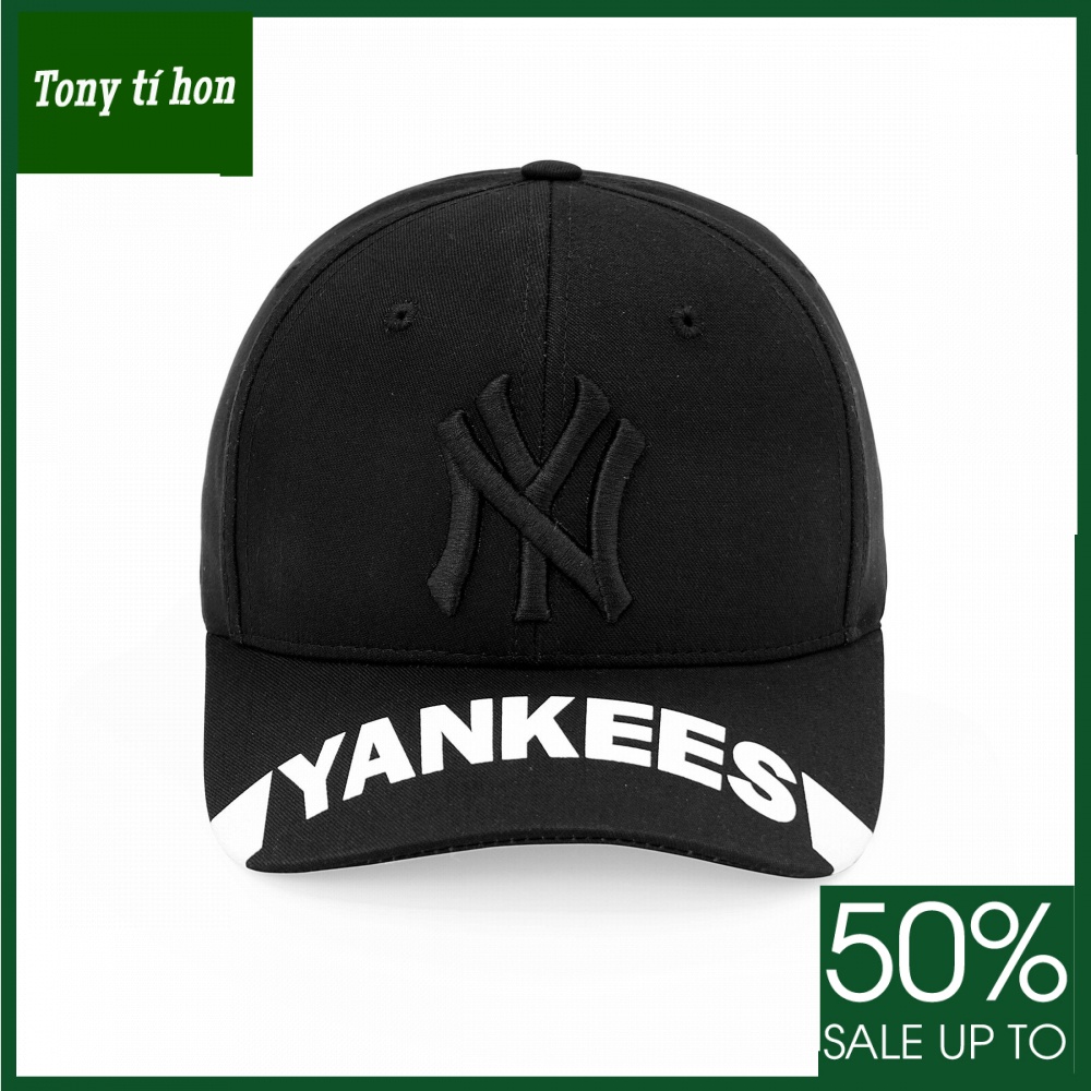 Tony tí hon_ tặng quà khi mua_ Mũ nón kết lưỡi trai MLB NY Yankees kaki thời trang nam nữ cao cấp
