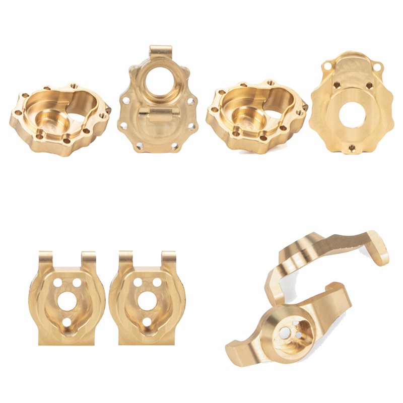 Phụ Kiện Nâng Cấp Bằng Đồng Thau Dễ Dàng Thay Thế Cho Xe Điều Khiển Từ Xa Traxxas TRX4 4WD 1: 10 TRX-4