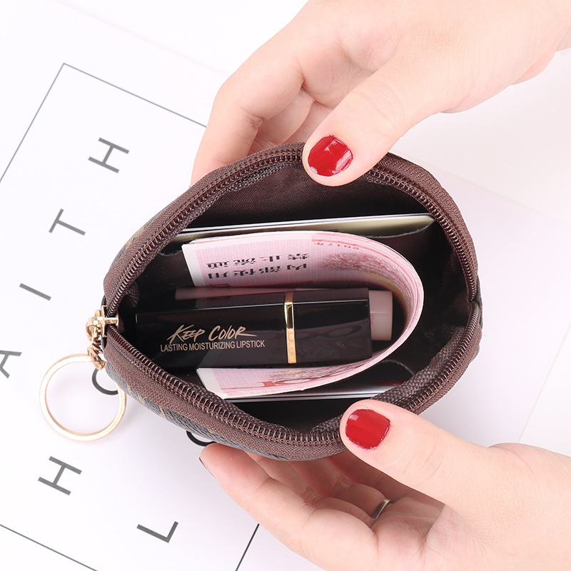 Ví Ngắn Cầm Tay Có Khóa Kéo Đa Năng Mẫu Mới 2023 Phong Cách Âu Mỹ Thời Trang Cho Nữ