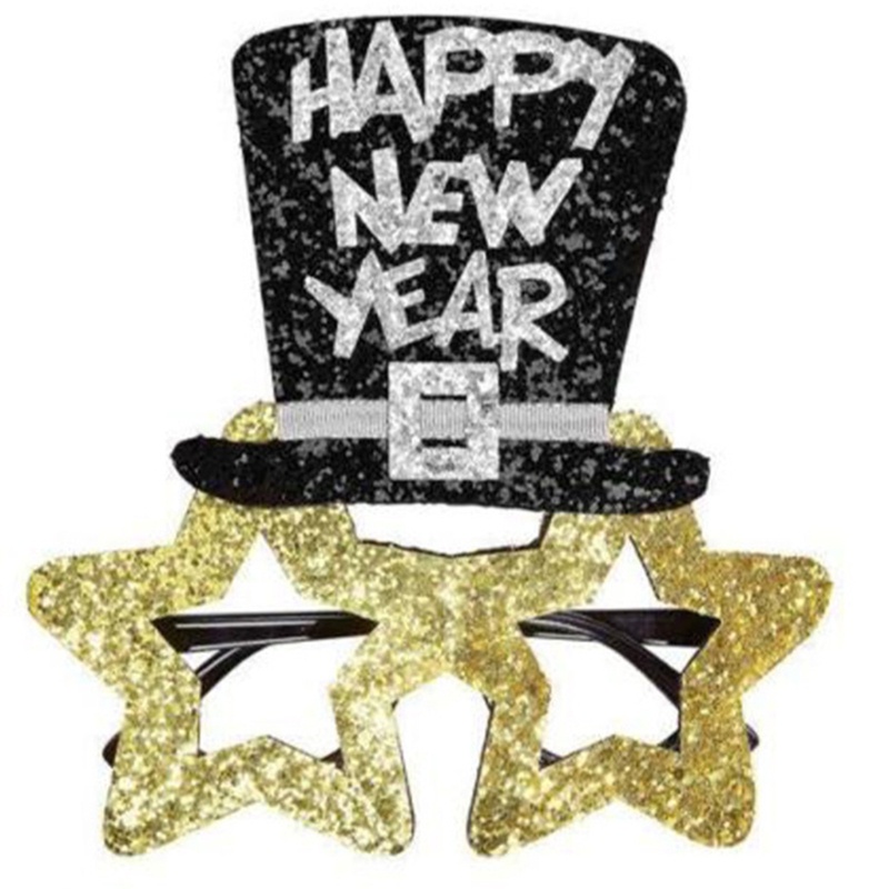 Mắt Kính Hóa Trang Năm Mới Vui Nhộn Thoải Mái Cho Người Lớn Và Trẻ Em