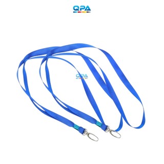 Dây đeo lụa móc xoay- xanh dương