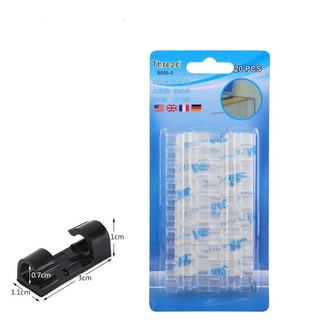 Vỉ 20 nút giữ dây điện