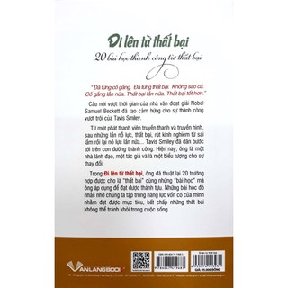 Sách Vanlangbooks - Đi Lên Từ Thất Bại