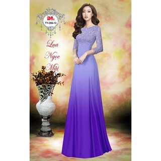 vải áo dài Ombre