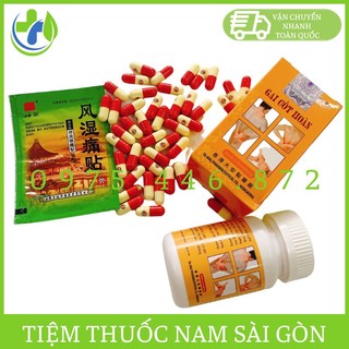 Gai cốt hoàn hk viên chữ đỏ, có miếng cao dán - hộp 60 viên