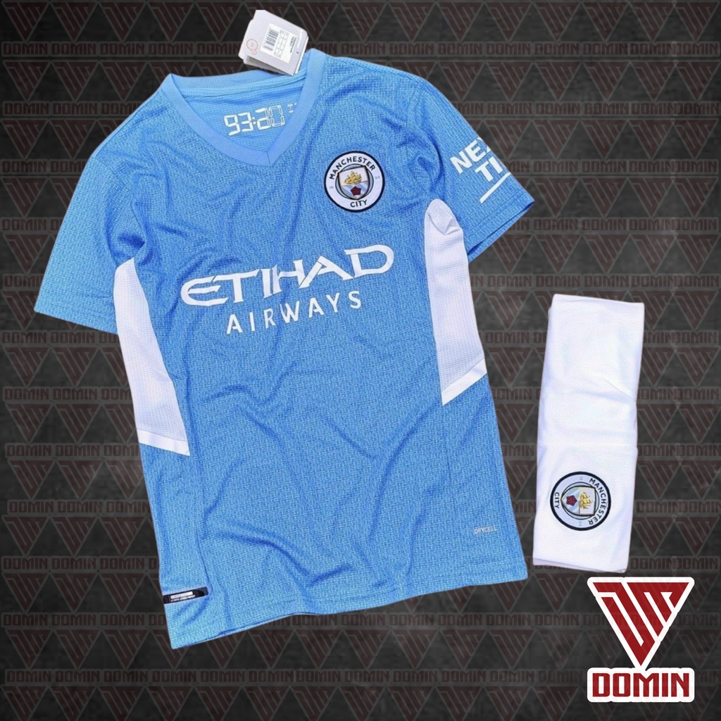 Áo Bóng Đá Man City Xanh ( và Newyork City) Sân Nhà 20/21, Áo Đá Banh Hàng Thái- ĐÀM SPORT