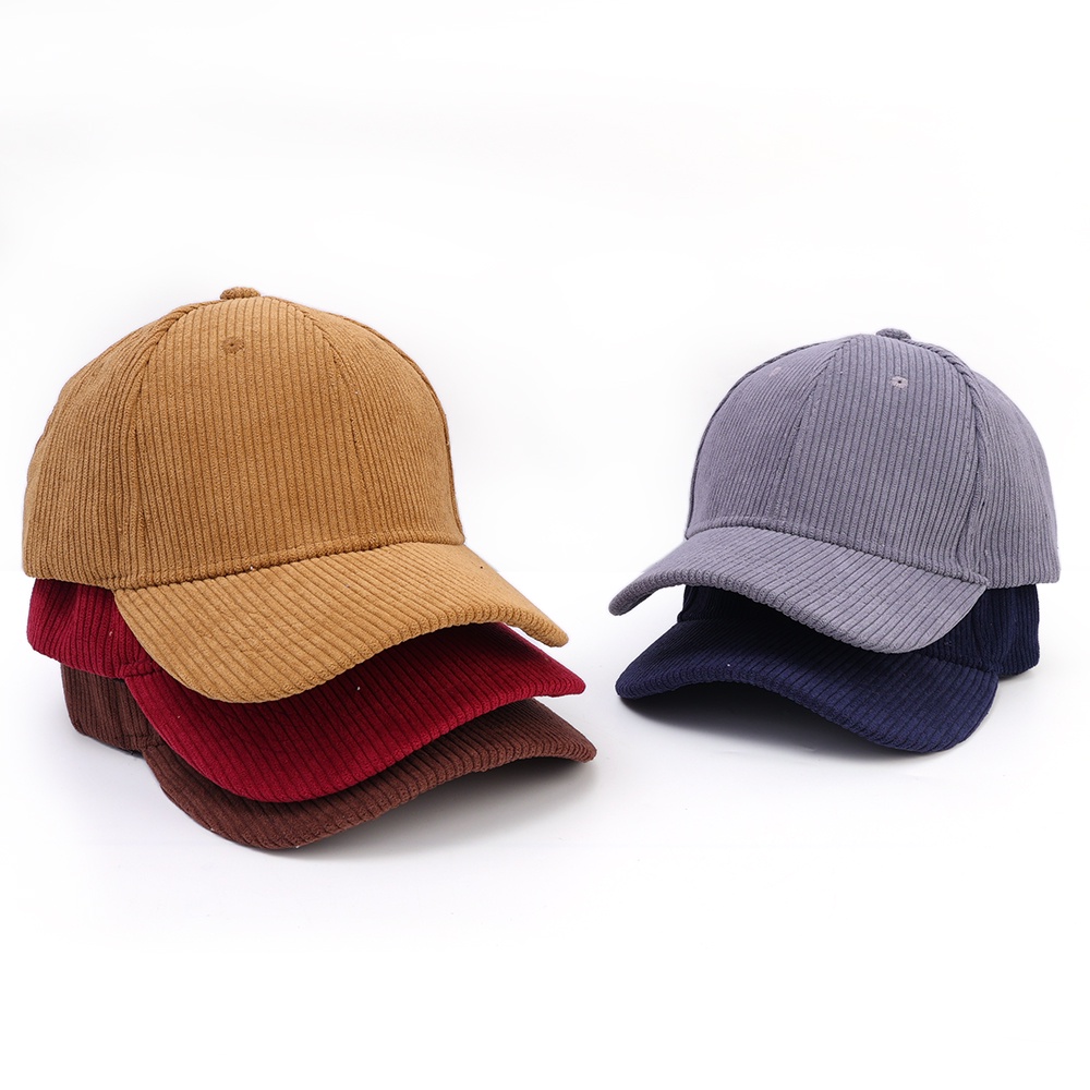 Mũ Lưỡi Trai Nhung Kẻ Nhiều Màu Sắc Thể Thao Dành Cho Nam Và Nữ