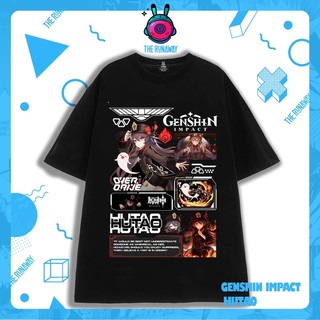 Áo phông Genshin Impact: Hutao 100% Cotton Nam / Nữ  by The Runaway