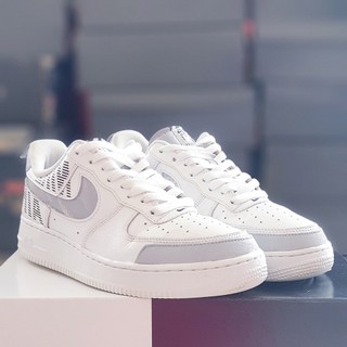 Giày -Nike Air Force 1 low Under Construction White, size 41, real 2hand