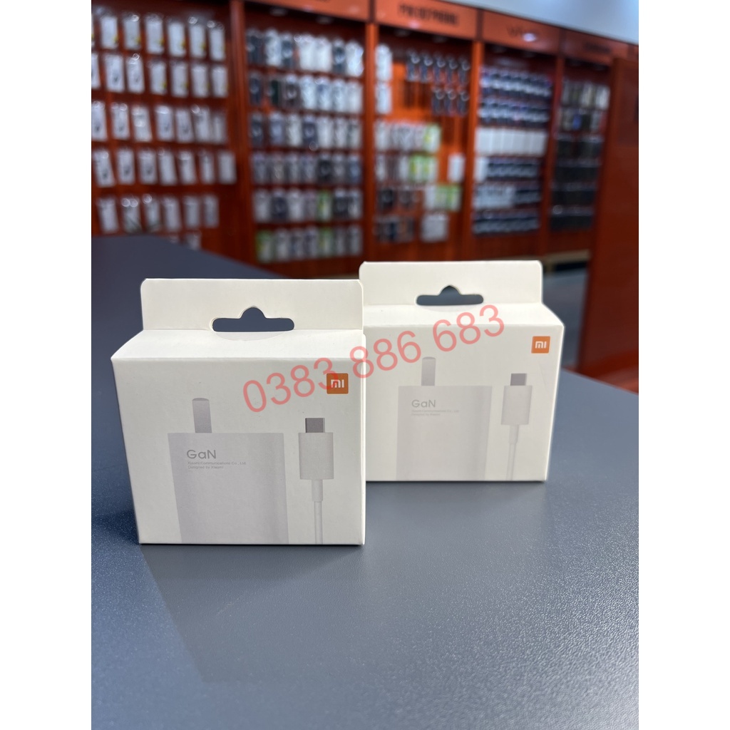 Bộ Sạc 55w GaN sạc nhanh cho xiaomi các dòng máy đời cao - Nika Store