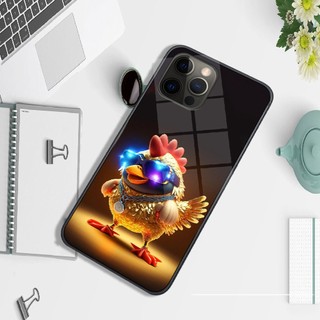 Ốp kính cường lực IPHONE 12 / 12MINI / 12PRO / 12PROMAX Ốp điện thoại in hình 12 CON GIÁP 3D cao cấp GLSHOP